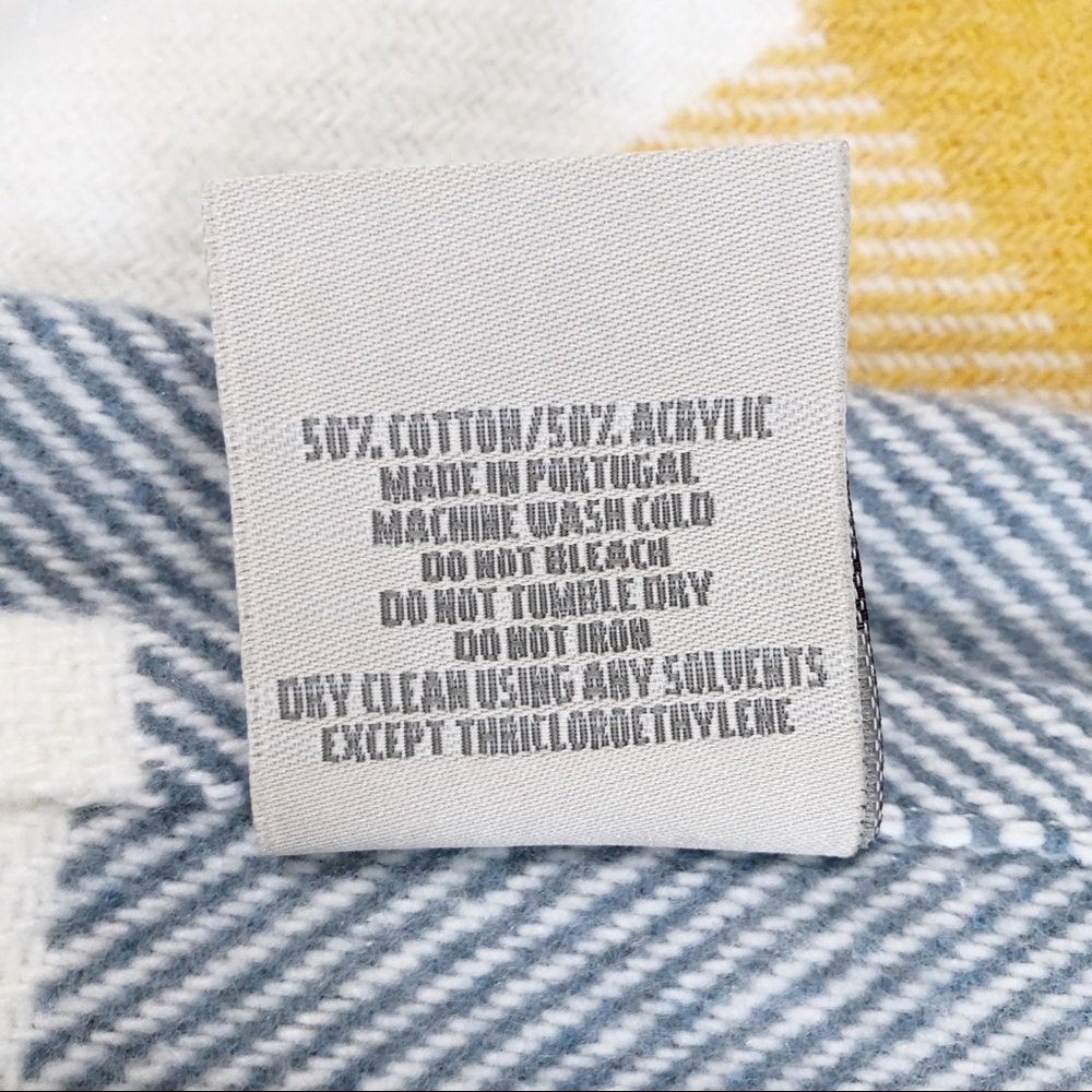 Texteis Penedo Fine Linen Bohemian Throw Blanket - Picture 12 of 12